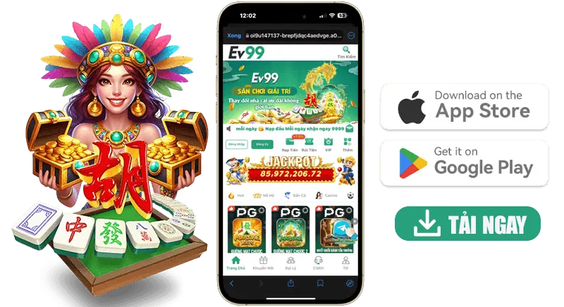 Giao diện ứng dụng bet12 nhà cái trên iOS